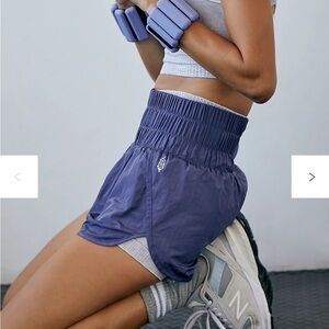 Fp movement purple way home athletic high waist short with built in underwear